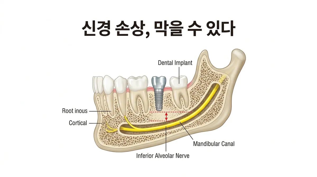임플란트 시술 시 신경 손상, 3D-CT로 어떻게 예방할까?