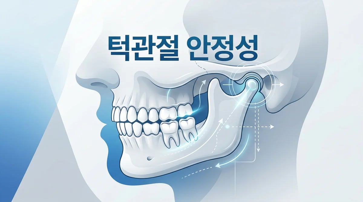 어금니와 턱관절의 관계: 안정적인 구강 기능 유지의 핵심