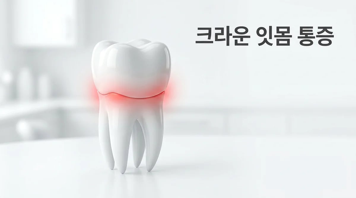 크라운 부착 후 잇몸 통증: 5가지 원인과 적절한 대처 방안