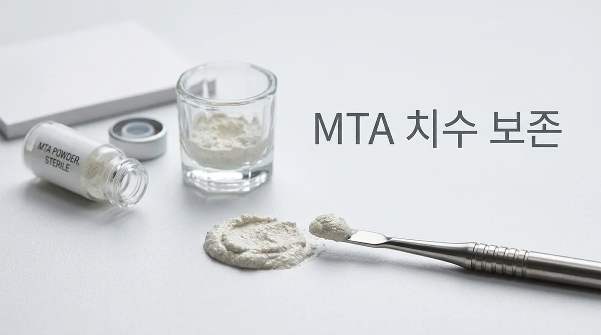 MTA 치수 보존 치료의 모든 것: 신경치료 대안과 자연치아 보존 가이드