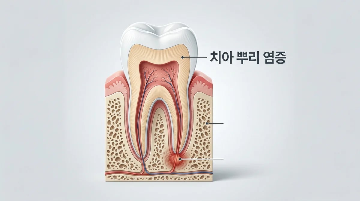 치아 뿌리 염증 (치근단 농양): 증상, 원인, 진행 과정과 관리법