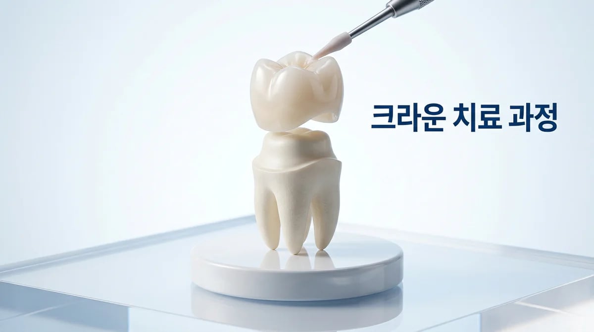 치아 크라운 치료 과정: 단계별 핵심 내용과 주의사항