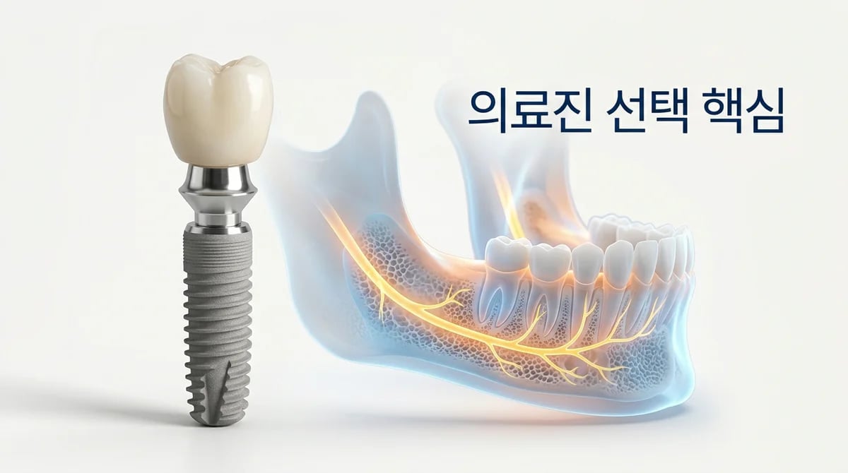 성공적인 임플란트 위한 현명한 의료진 선택 가이드