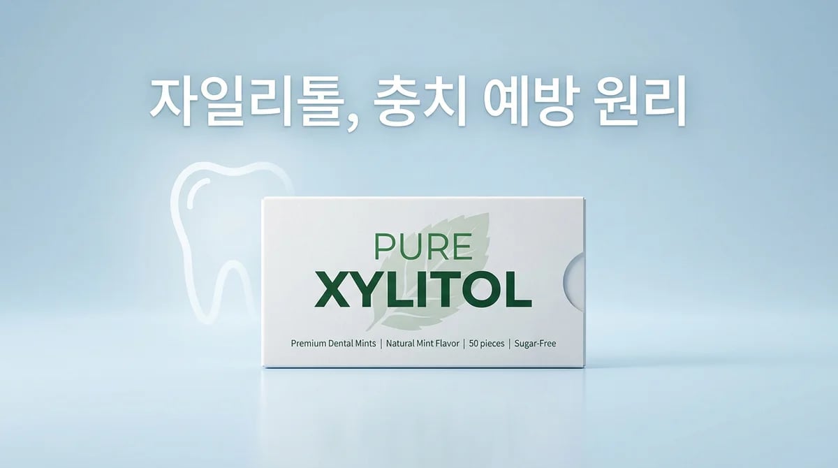 자일리톨 충치 예방 효과: 과학적 원리, 권장량, 사용법 완벽 가이드