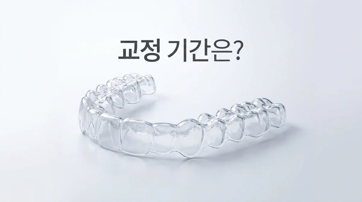 투명교정 치료 기간, 얼마나 걸릴까? 핵심 결정 요인과 예측 차이 분석