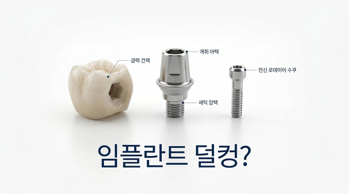 임플란트 인공치아가 덜 들어간 느낌: 시기별 원인과 해결 가이드