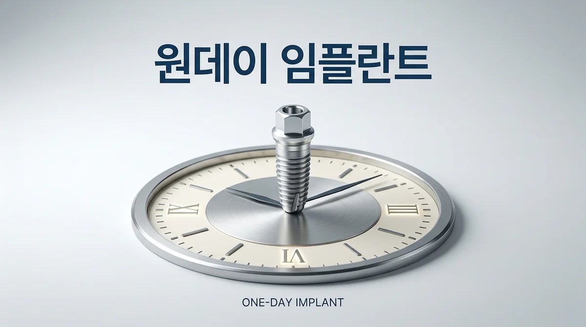 원데이 임플란트: 바쁜 현대인을 위한 3가지 핵심 성공 조건
