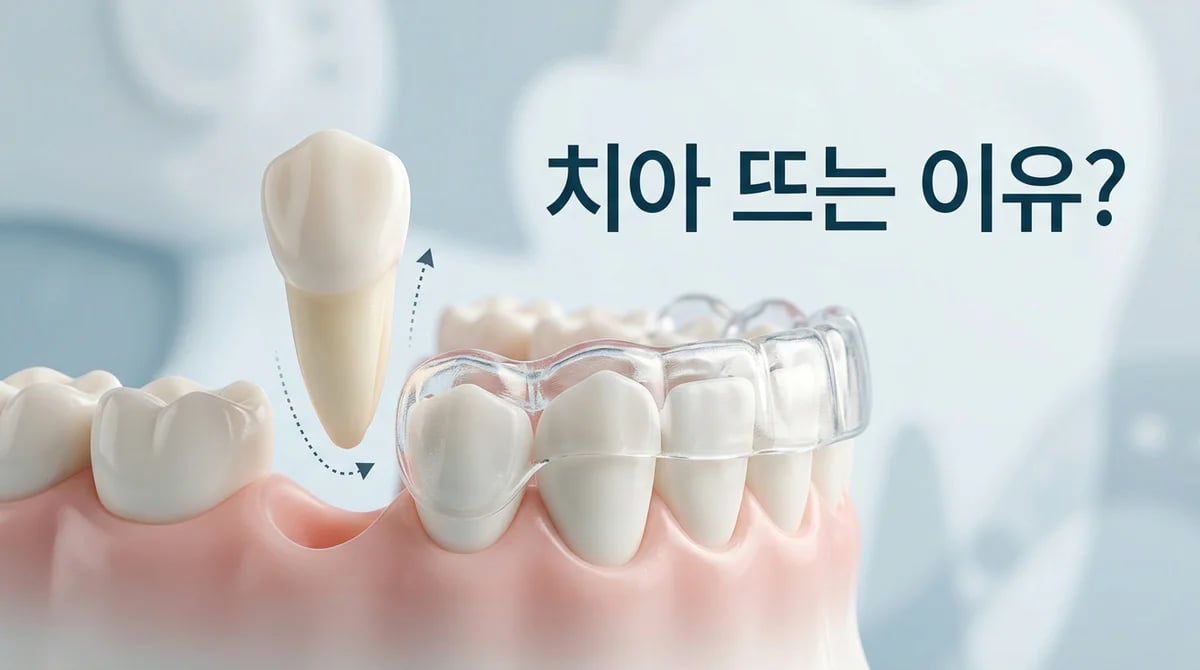 교정 후 치아 뜨는 현상: 원인 분석과 유지장치 관리 가이드