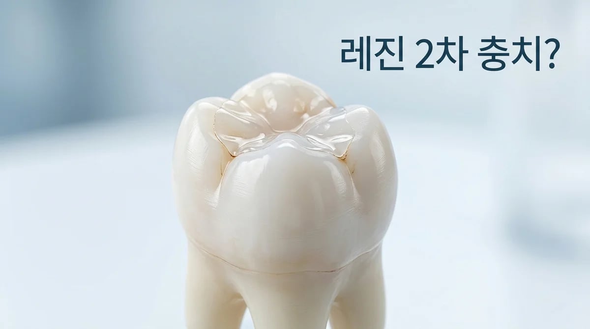 레진 치료 후 2차 충치, 왜 생길까? 예방과 관리 핵심 가이드