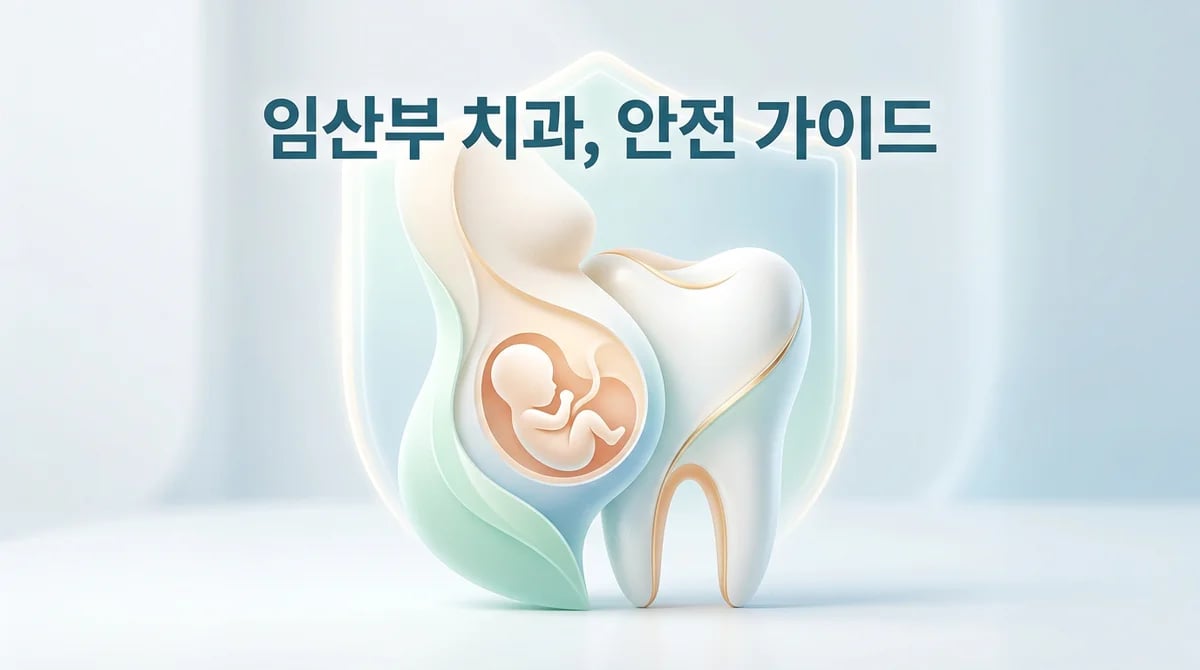 임산부 치과 치료, 언제 받아야 안전할까? 시기별 주의사항 가이드