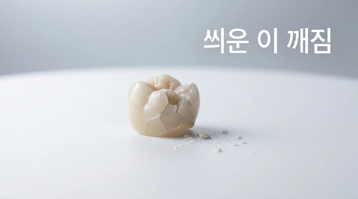 씌운 이 깨짐: 크라운 파절 시 알아야 할 응급처치와 치료
