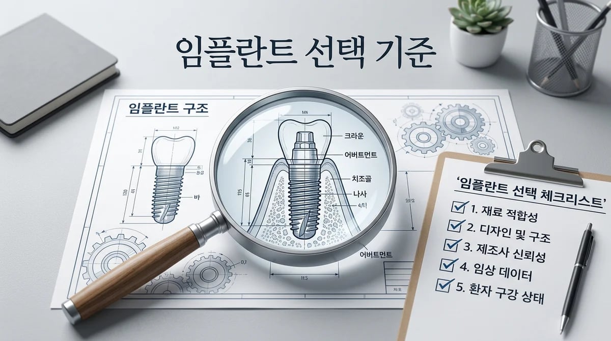 성공적인 임플란트, 의료진 선택의 5가지 핵심 기준 가이드