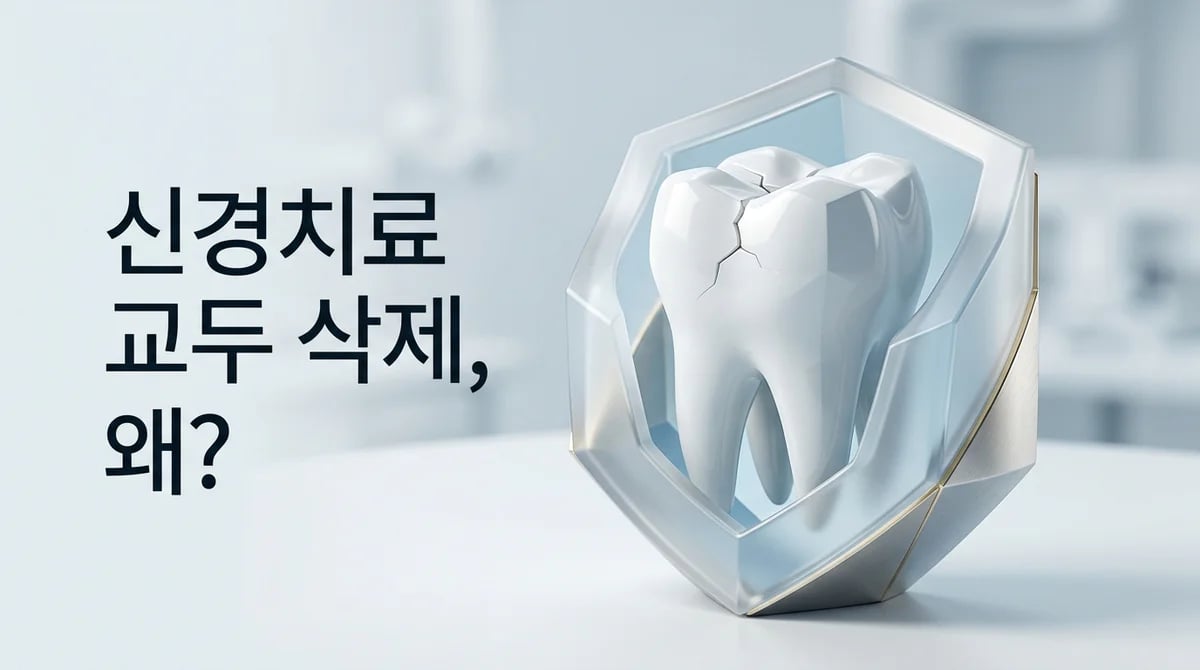 신경치료 후 교두 삭제: 꼭 필요한 치아 보존 과정의 이유
