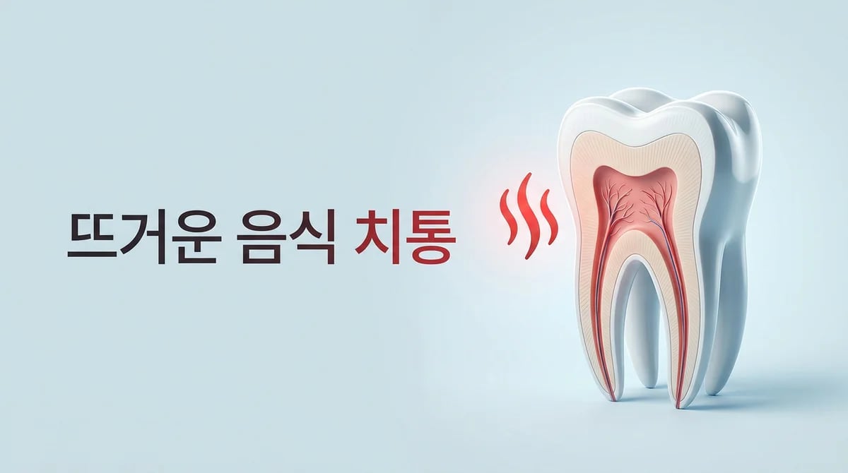 뜨거운 음식에 치아가 아픈 3가지 이유와 대처법 가이드