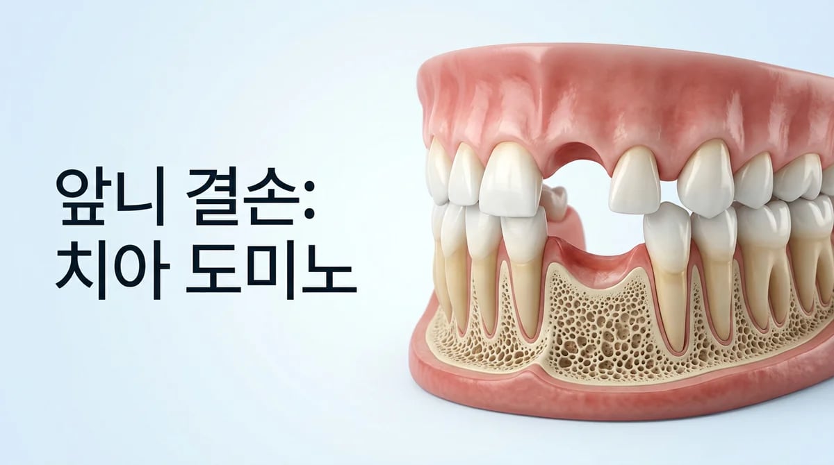 앞니 결손 후 치아 배열 변화: 구강 건강을 위한 관리 가이드