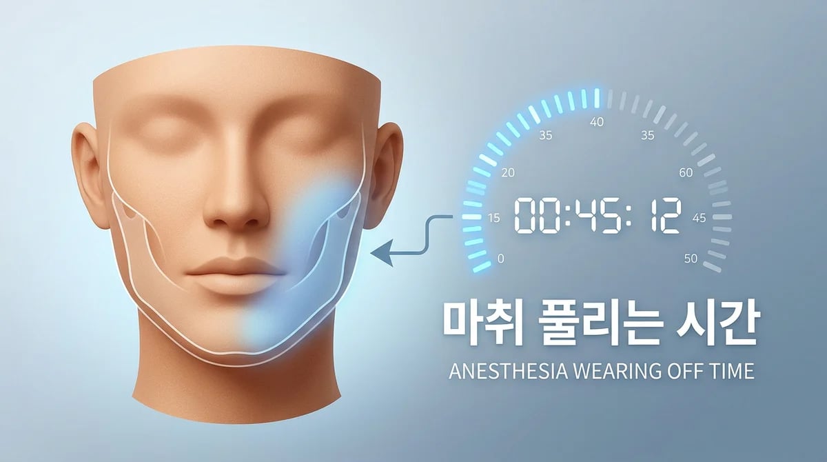 치과 마취 후 풀리는 시간: 종류별 차이와 필수 주의사항