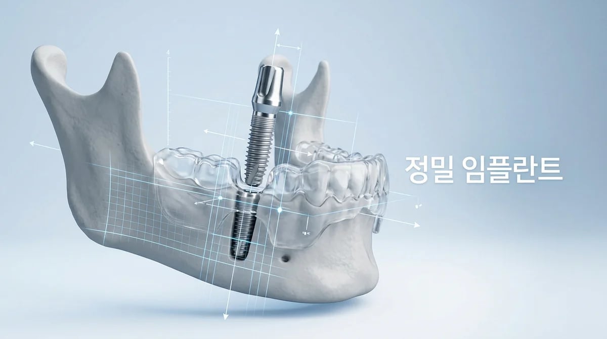 네비게이션 임플란트: 디지털 기술로 더 정밀하고 안전한 식립 과정 이해하기