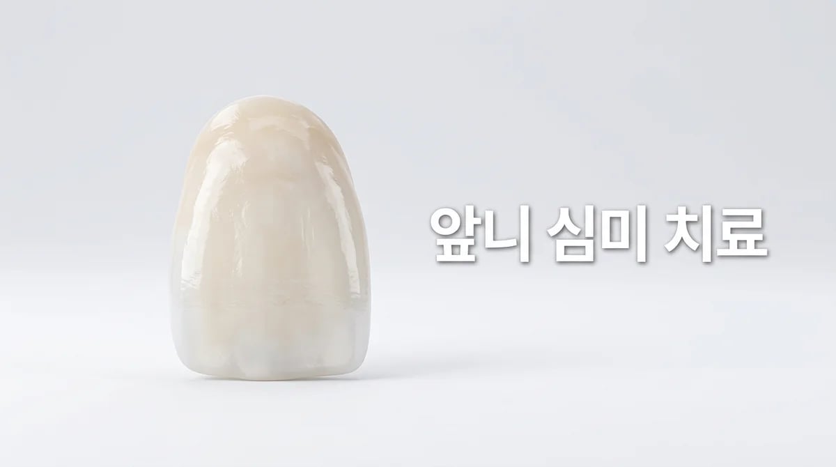 앞니 충치 치료: 심미성을 고려한 최적의 선택 3가지
