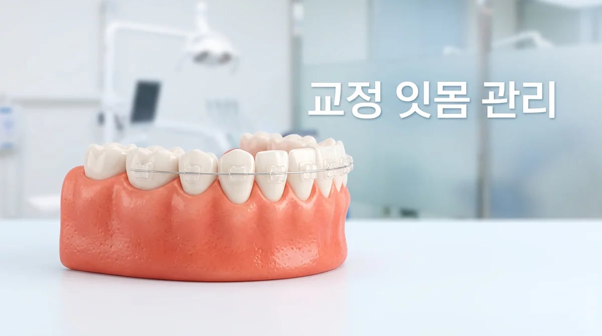 치아 교정 중 잇몸 건강 관리: 변화와 시린 증상 대처 가이드