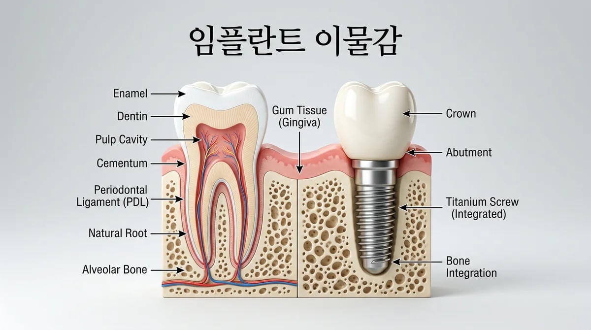임플란트 이물감, 정상일까? 원인 분석 및 현명한 대처법