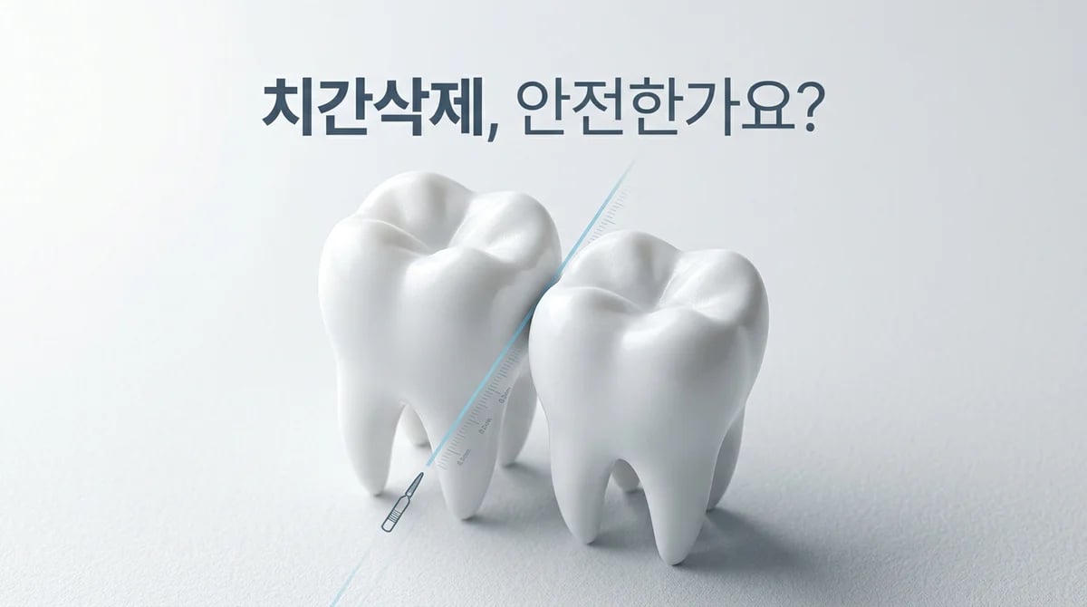 치아교정 중 치간 삭제(IPR): 원리와 부작용 주의사항 5가지
