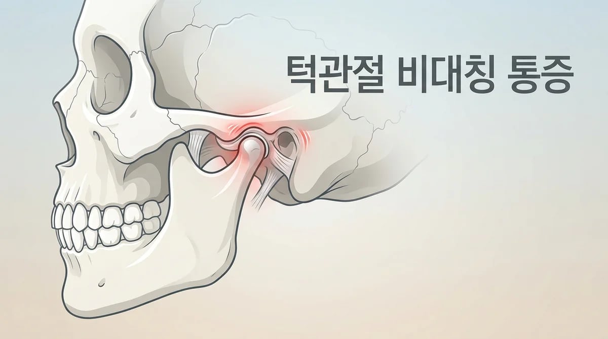 턱관절 비대칭과 통증: 원인 분석 및 관리법 가이드