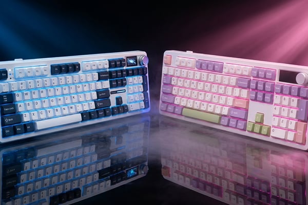 독거미 F108 Pro vs 아콘 AK74 풀배열 기계식 키보드 비교