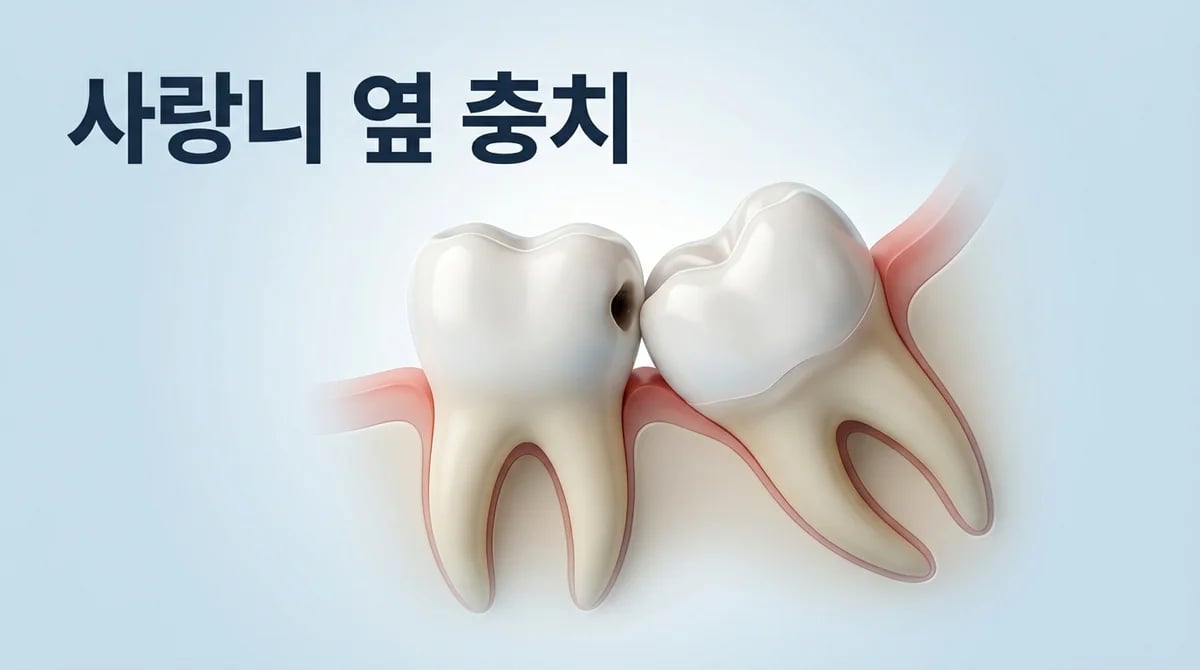 사랑니 옆 어금니 충치, 치료 우선순위와 방법 가이드