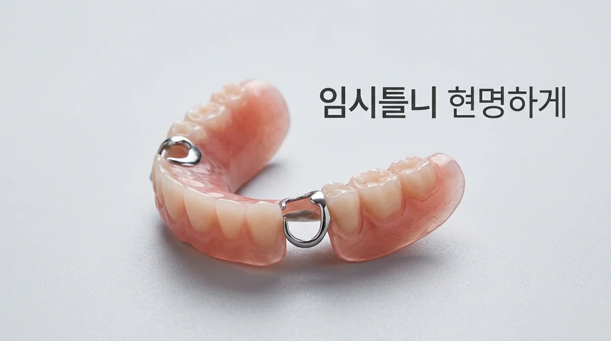임시 부분틀니: 영구 보철 전 현명한 사용법과 중요성 가이드