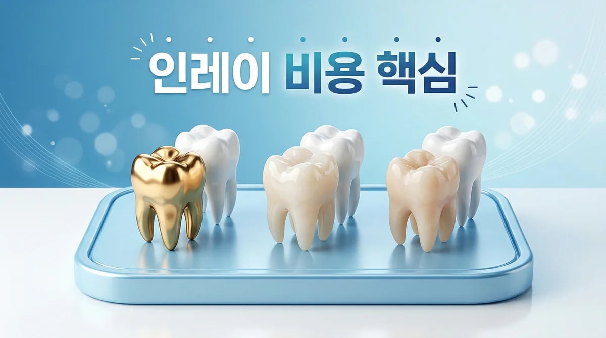 치과 인레이 치료 비용, 복합적 결정 요인 5가지 분석