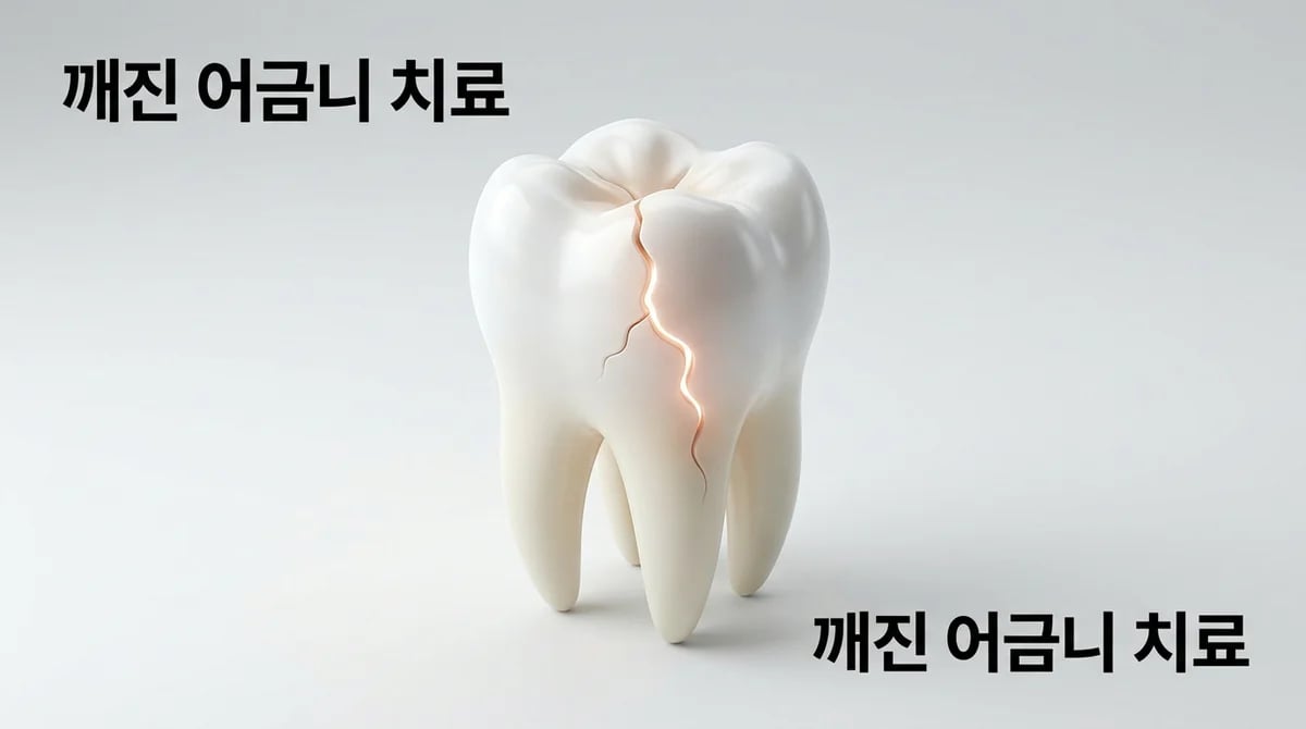 깨진 어금니와 금이 간 치아: 균열 유형별 현명한 치료법 가이드