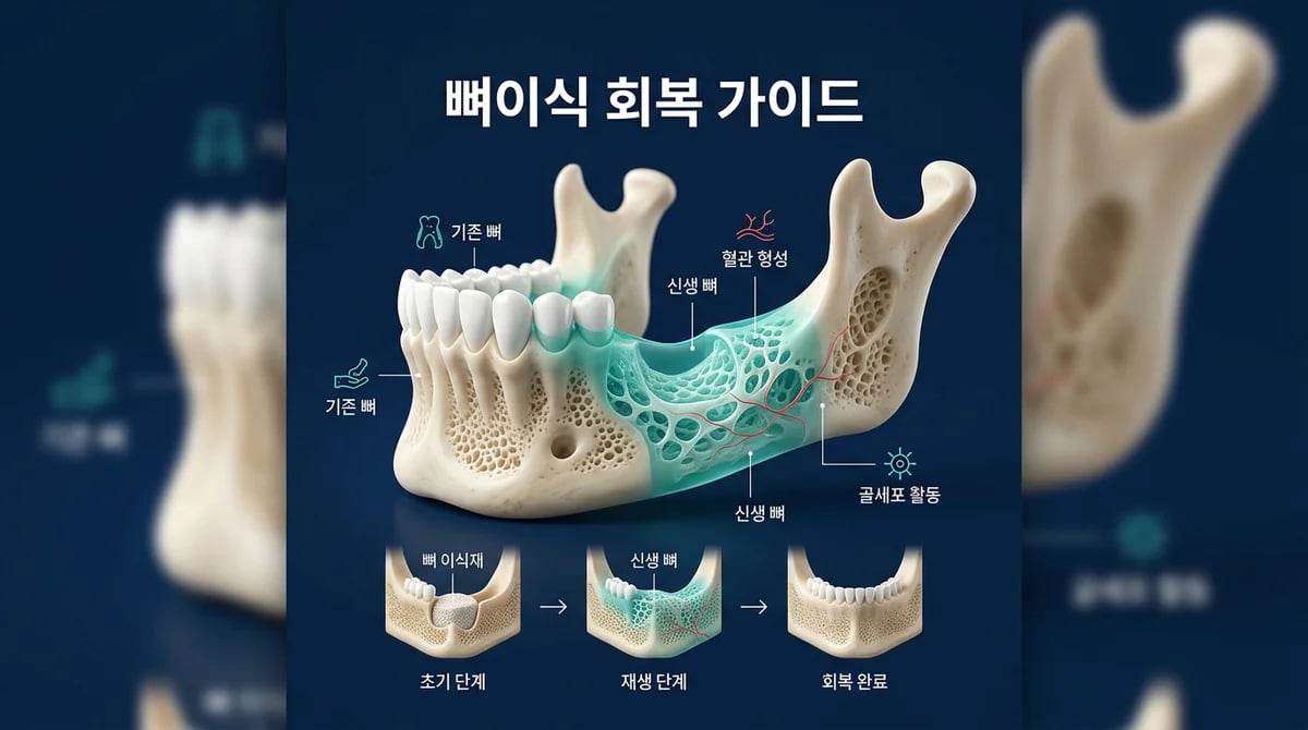 치과 뼈이식 수술 후 안정적인 회복을 위한 3단계 관리 가이드