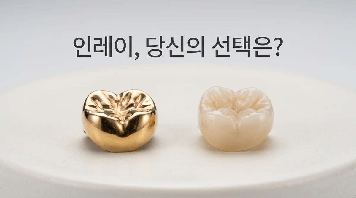 금 인레이 vs 세라믹 인레이: 치과 충치 치료 재료 선택 가이드
