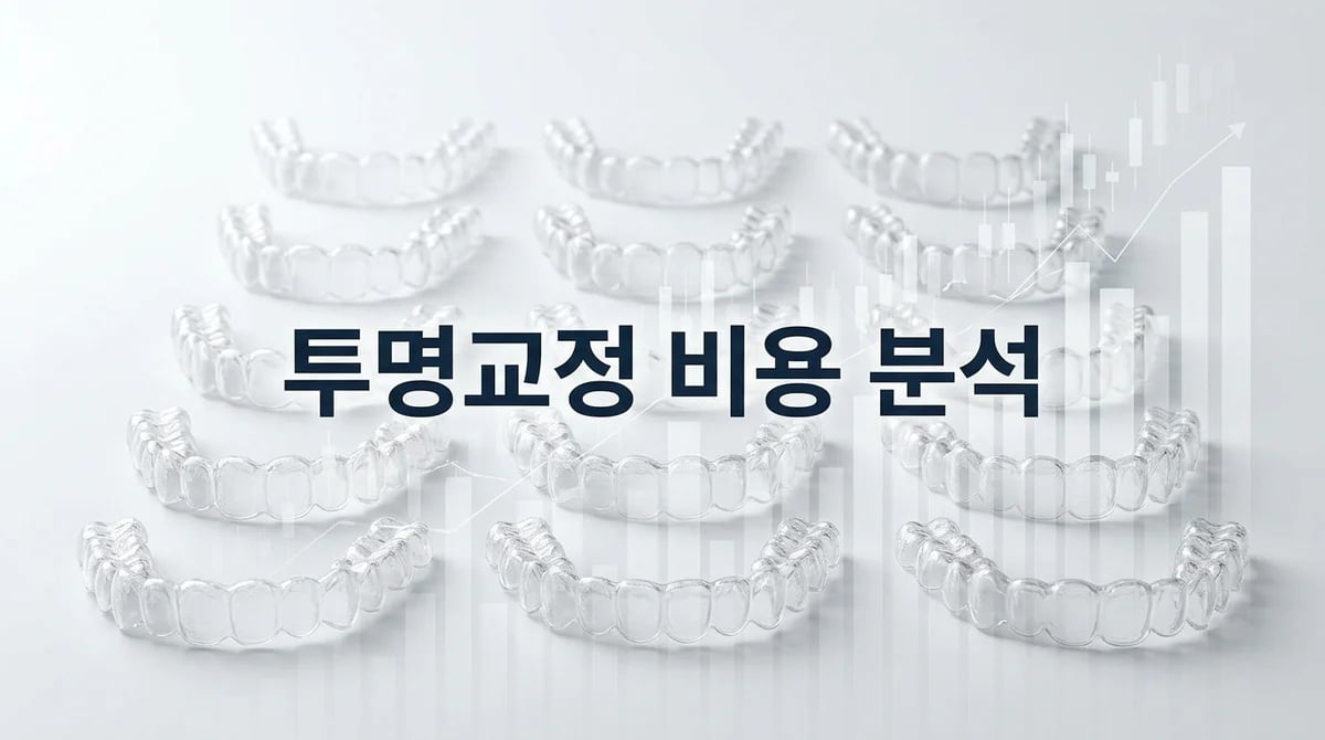 투명교정 비용, 과연 얼마일까? 가격 결정 요인 심층 분석
