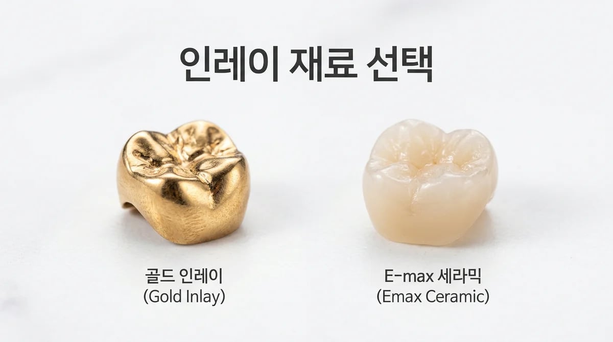 골드 인레이 vs 이맥스: 생체역학적 관점의 치과 재료 선택 가이드