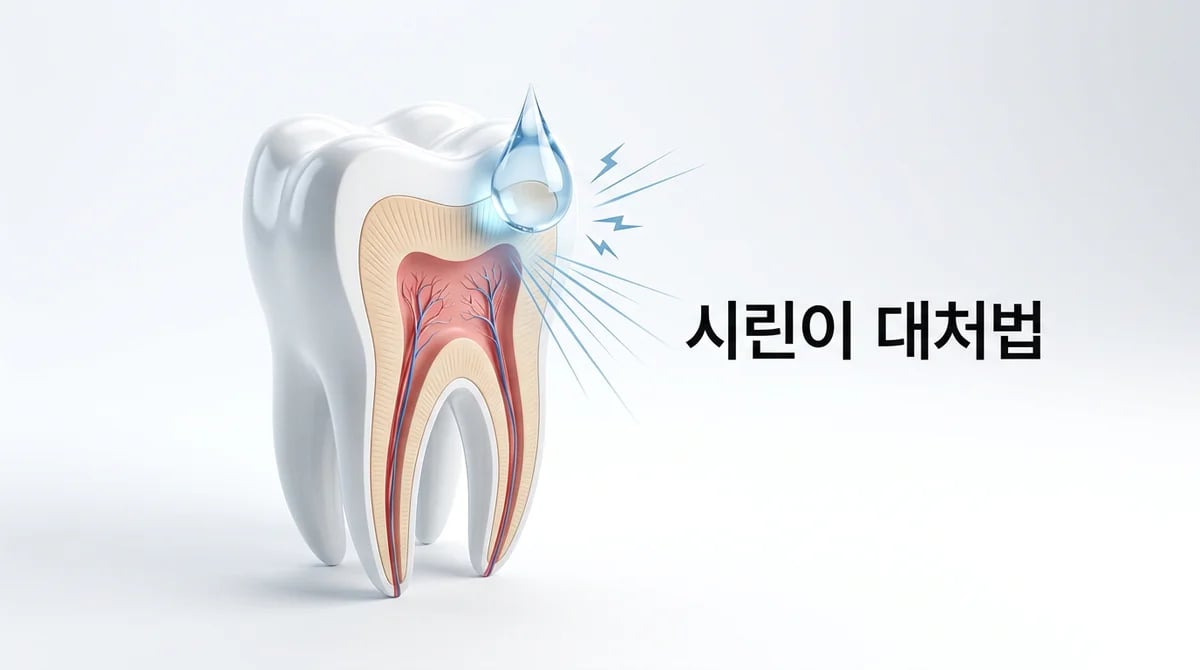 찬물에 시린 치아, 원인부터 관리법까지 완벽 가이드