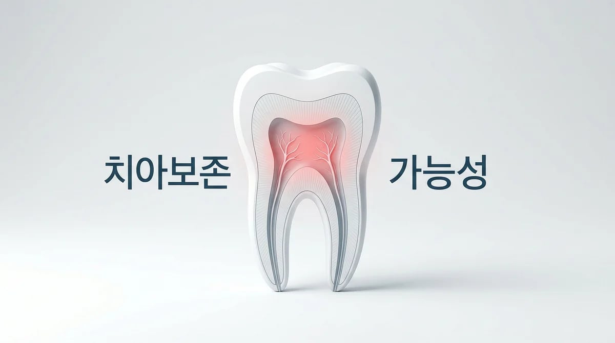 치아 염증, 신경치료로 자연치아 보존 가능할까요? 핵심 가이드