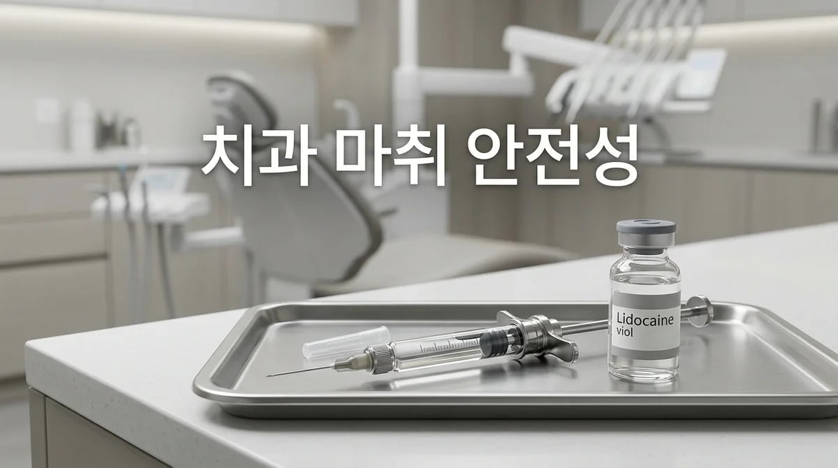 치과 마취 리도카인: 전달마취 원리와 안전성 완벽 이해