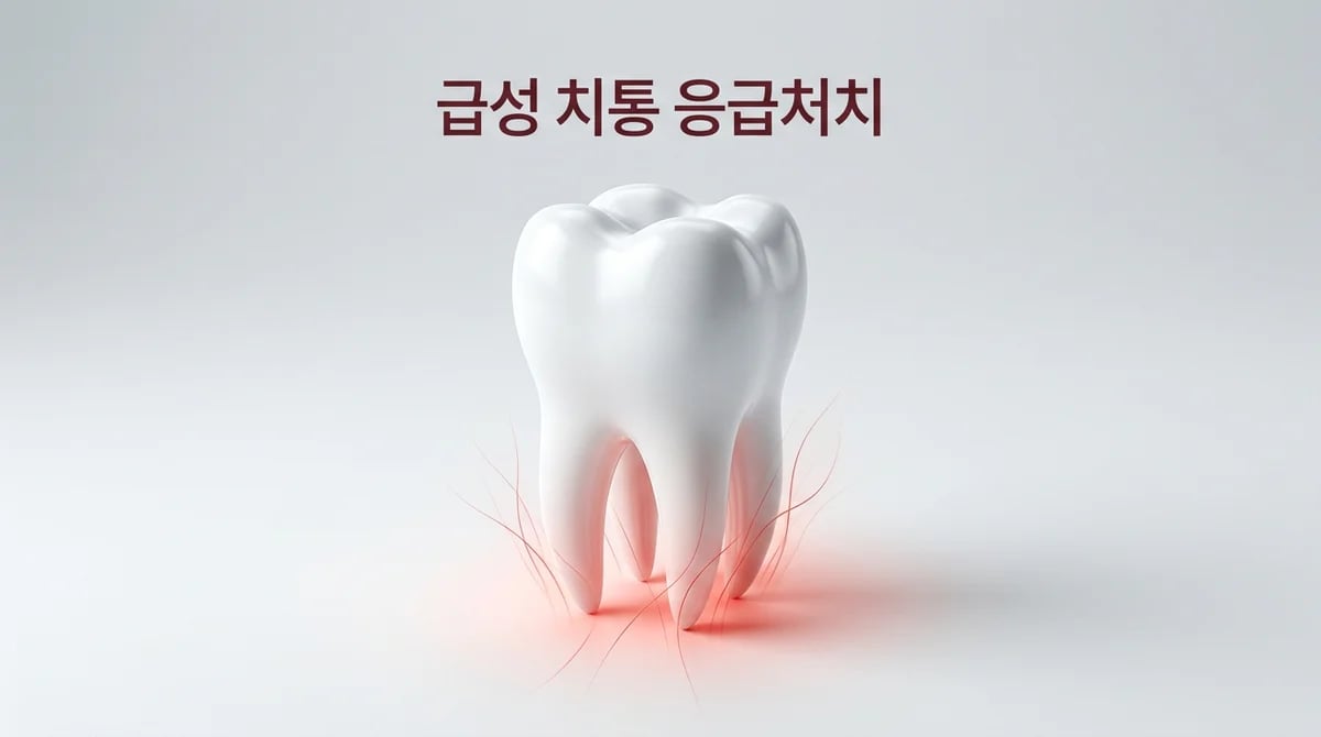 급성 치수염: 갑작스러운 치아 통증, 응급처치 및 대처법 5가지