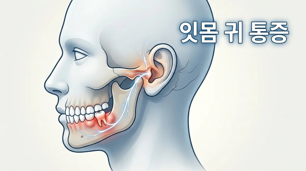 잇몸 부음과 귓속 통증: 복합 증상의 5가지 원인과 대처 가이드