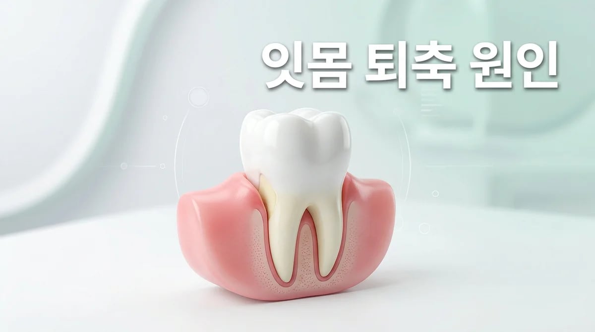 잇몸 퇴축: 주요 원인 5가지와 정확한 진단 과정 완벽 분석