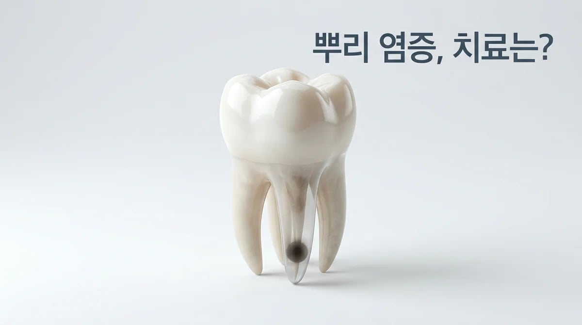 통증 없는 치아 뿌리 염증, 정말 괜찮을까? 치과 전문의의 판단 기준