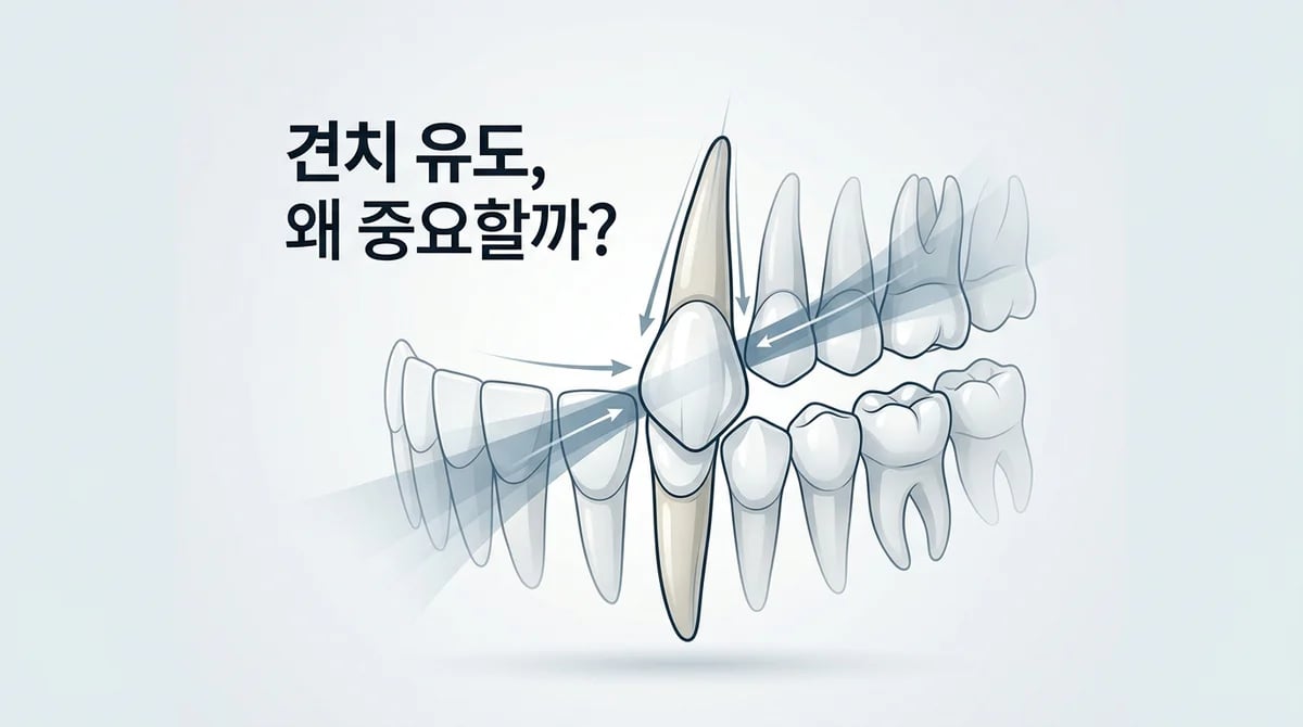 견치 유도란 무엇인가: 치아 보호와 올바른 교합의 핵심 원리