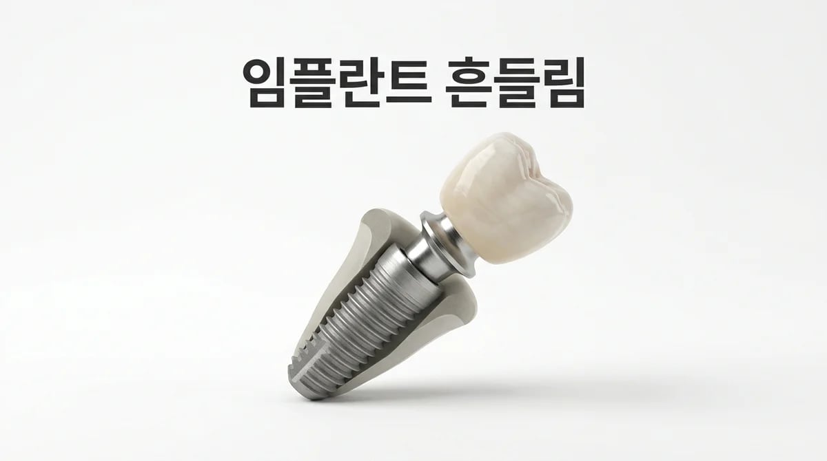 어금니 임플란트 흔들림/탈락, 원인 파악과 현명한 대처법 2가지