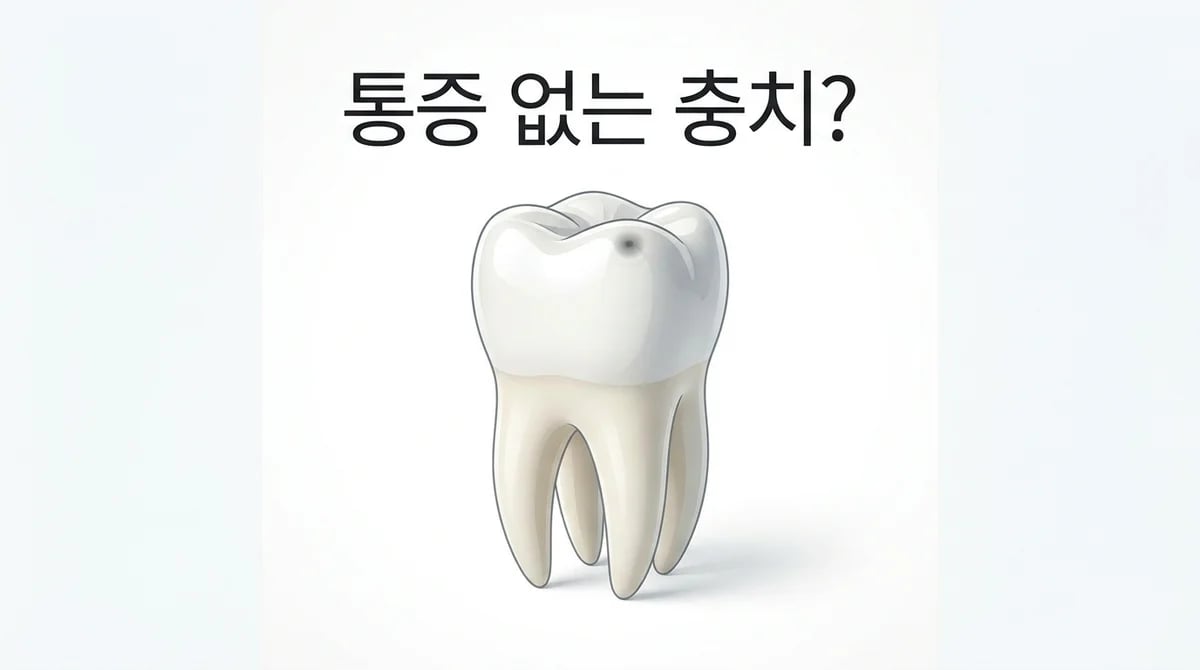 통증 없는 충치: 5단계 진행 과정과 치료 대처법