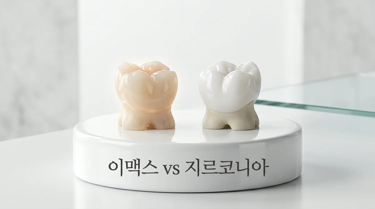 이맥스 vs 지르코니아: 치과 보철물 재료의 특성 비교와 현명한 선택 가이드