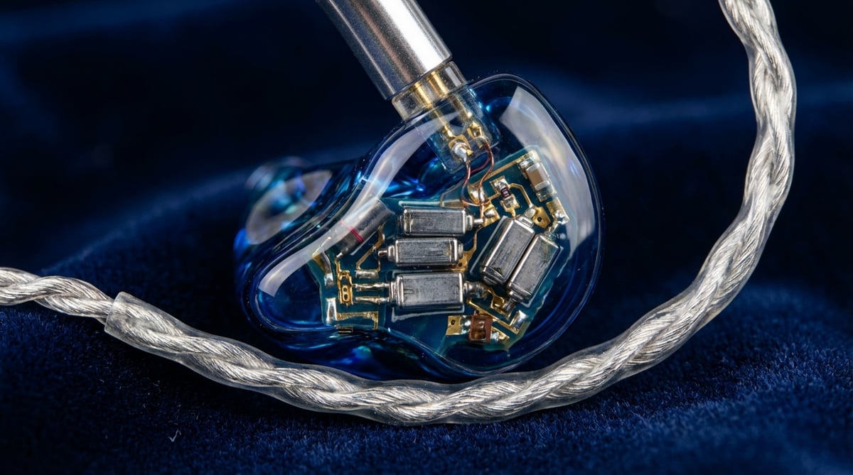 프리미엄 커스텀 IEM 제품 사진
