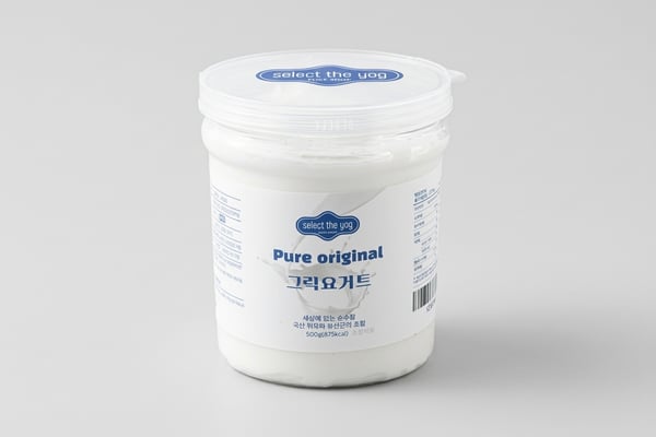 셀렉더요그 플레인 무가당 그릭요거트 500g 2통