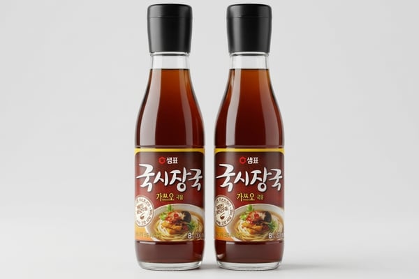 샘표 국시장국 가쓰오국물 350ml 2병