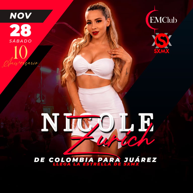 Nicole Zurich en Eclipse Men's Club